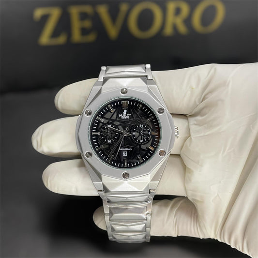 Hublot Big Bang Diamond Cut – Black Chronograph Edition